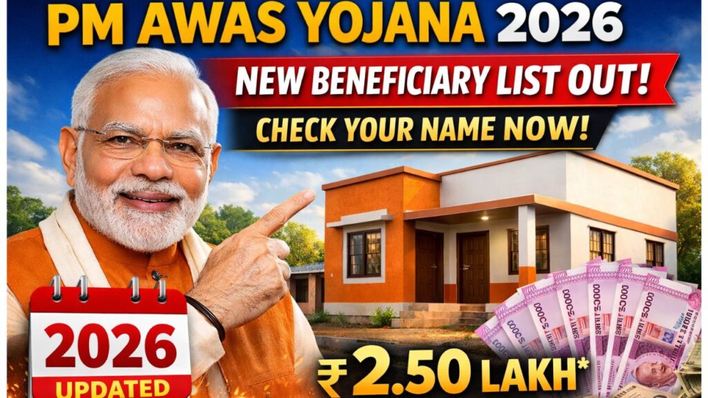 PM Awas Yojana 2026 new beneficiary list check your name online at pmayg nic in
