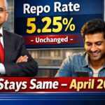 RBI Governor announces repo rate unchanged at 5.25 percent in April 2026 MPC meeting