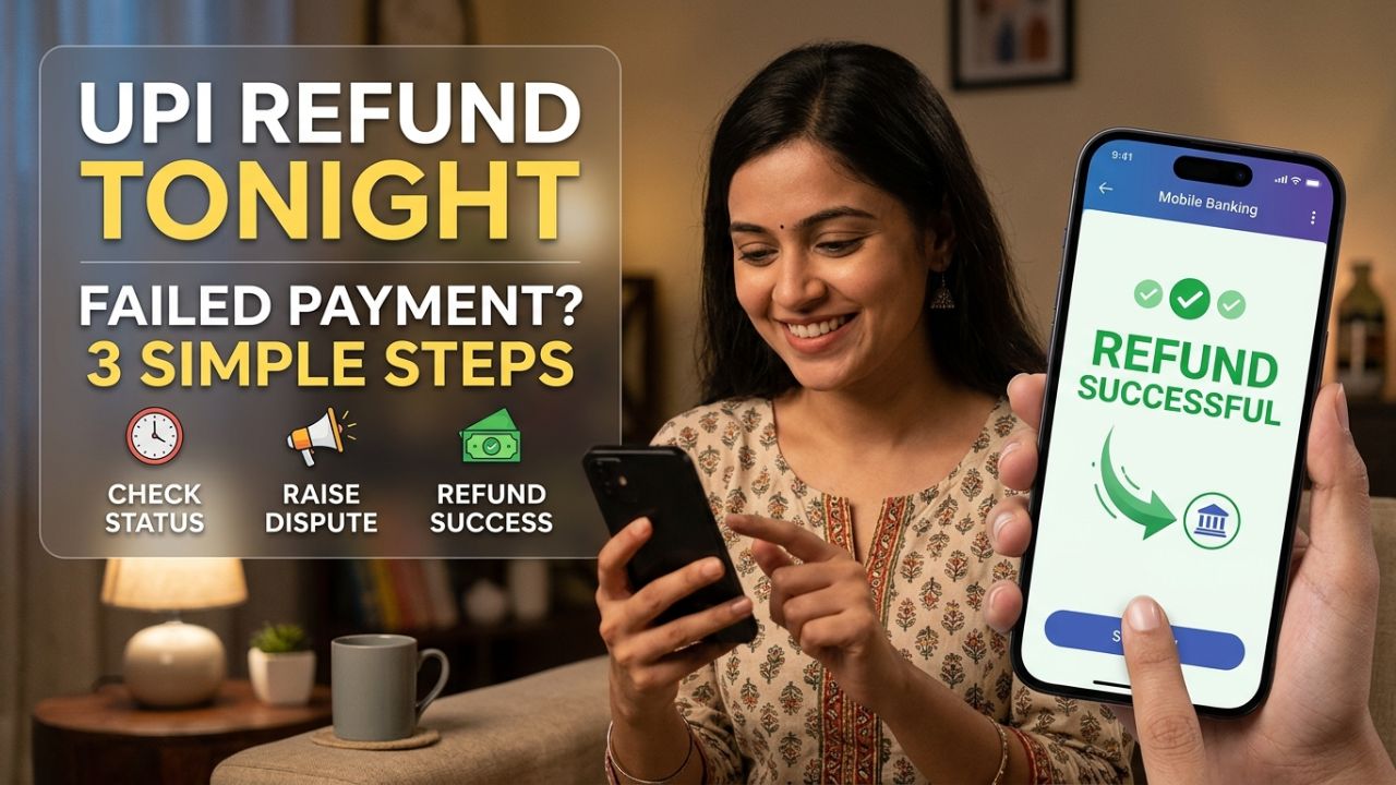 UPI Payment Debited But Not Credited? 3 Steps to Force an Instant Refund Tonight