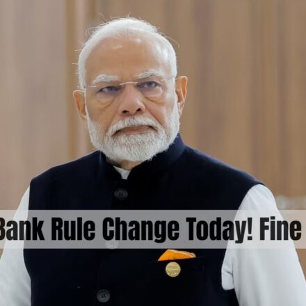 Official tax notice and banking alert document with red warning stamp in India
